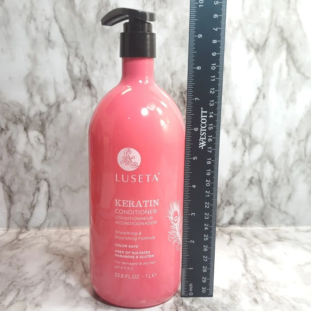 LUSETA KERATIN CONDITIONER Smoothing & Nourishing Formula 33.8 fl oz‎ Color Safe
